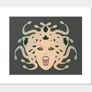 Medusa Head III Posters and Art